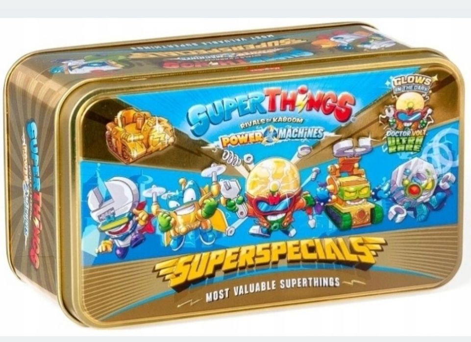 Zlota puszka seria 7 super things zings Doctor Volt