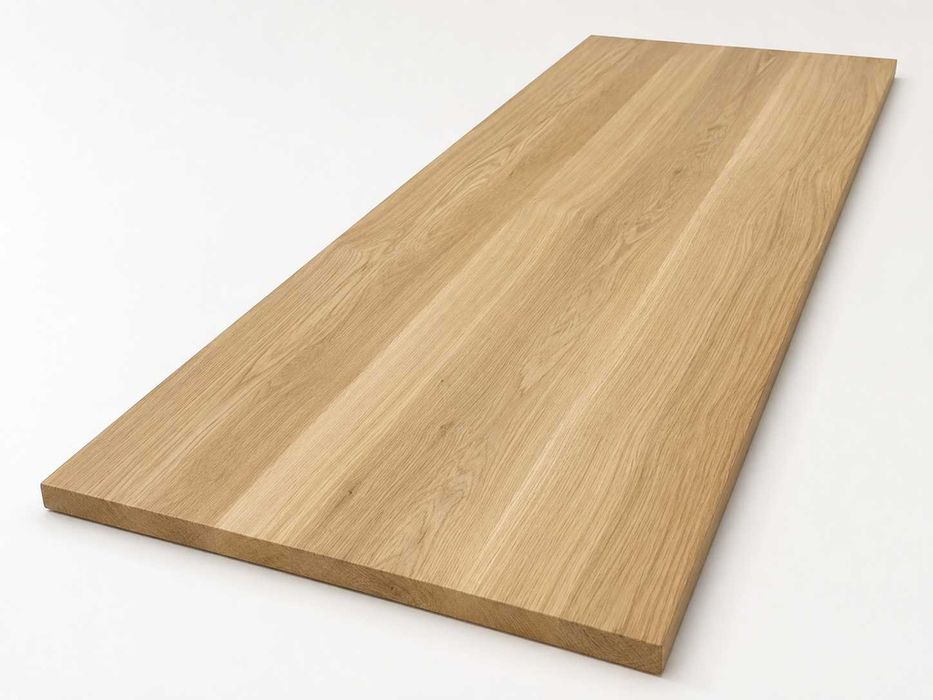 Blat dębowy bezsęczny 20 mm – schody, parapety, małe blaty