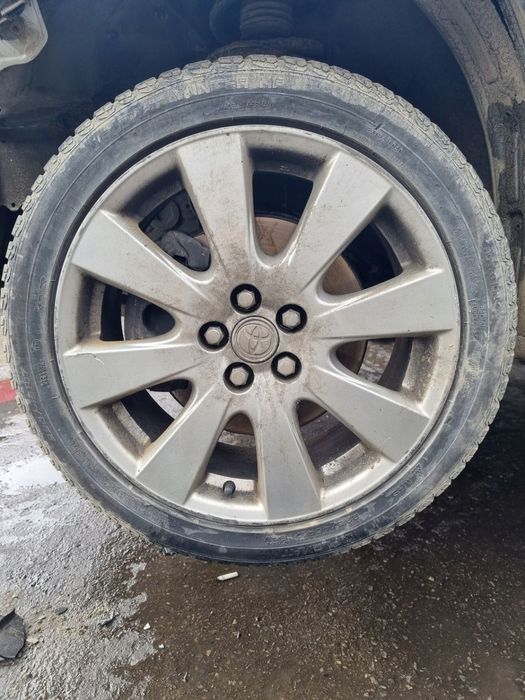 TOYOTA AVENSIS II T25 03-09 komplet 4 sztuki felgi ALUFELGI 17 5x100 ET 45 *
