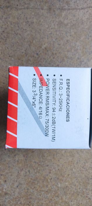 Твітер, подвійний пьєзоелектричний високочастотний динамік 300W