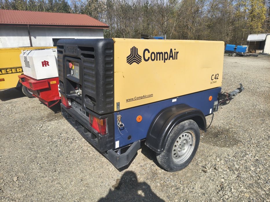 Sprężarka śrubowa Compair C42 Tylko  380 Mtg