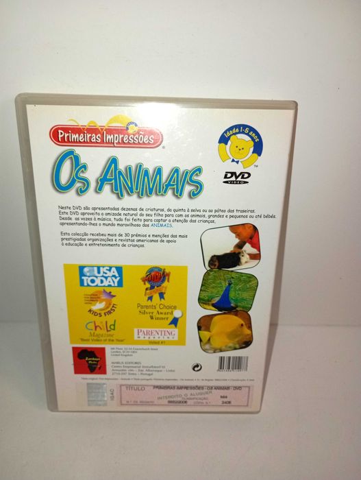 Os Animais - DVD Pedagógico