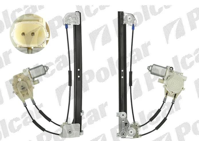 Elevador elétrico com motor vidro porta trás Bmw E39 51358159835