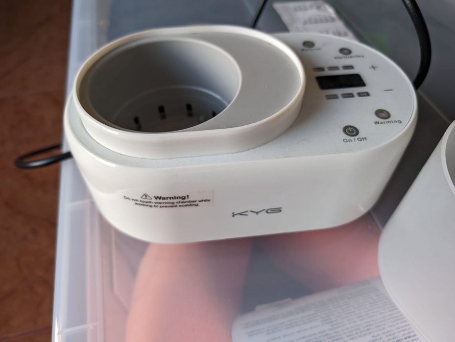 Aquecedor de biberão KYG a ar