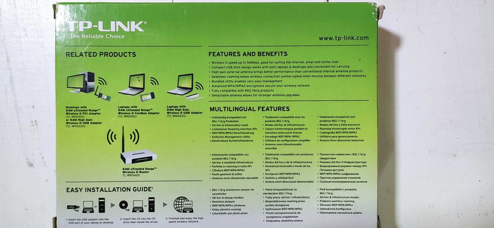 Antena Wireless Externa USB TP-Link (TL-WN422G)