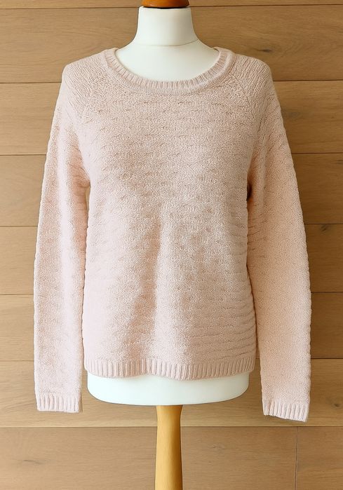 Cudny, mięciutki, ażurowy sweter •Cropp• rozmiar L 40