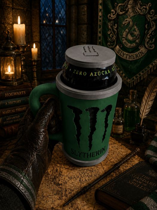 Caneca porta-lata HARRY POTTER + tampa