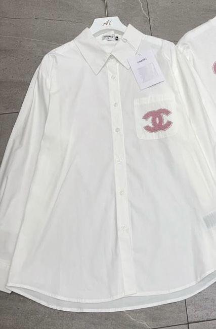 Koszula biała chanel klasyk