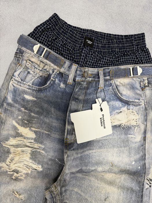 джинсы Protocol index project gr boxers vetements balenciaga maison