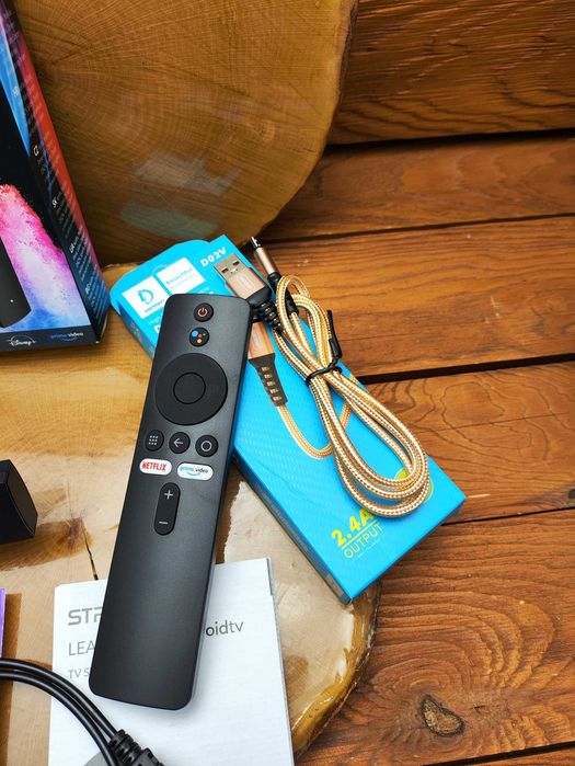 Strong Leap-UNA TV Stick Android TV Chromecast Miracast TV Netflic Youtube box Nowy