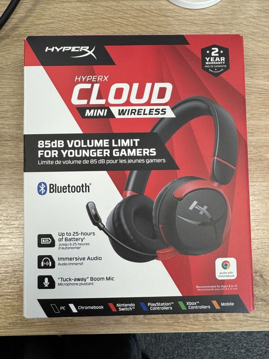 Słuchawki bezprzewodowe HyperX Cloud Mini Wireless