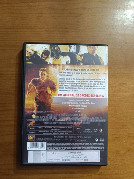 DVD do filme "O Marine", John Cena (portes grátis)