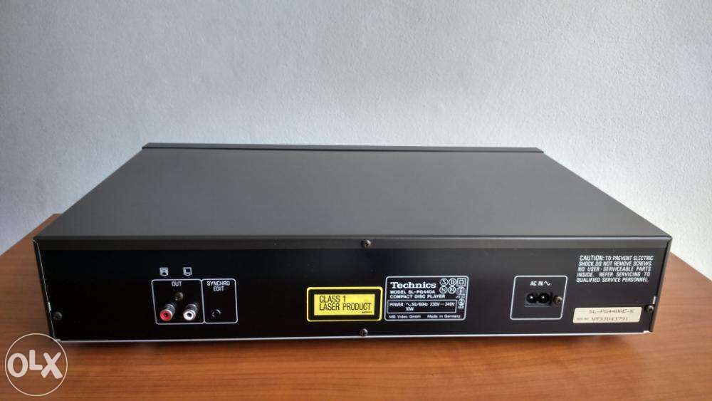 leitor de cds technics