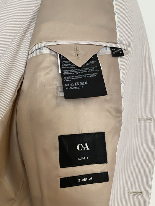 Чоловічий піджак c&a slim fit stretch, новий (без бірки)