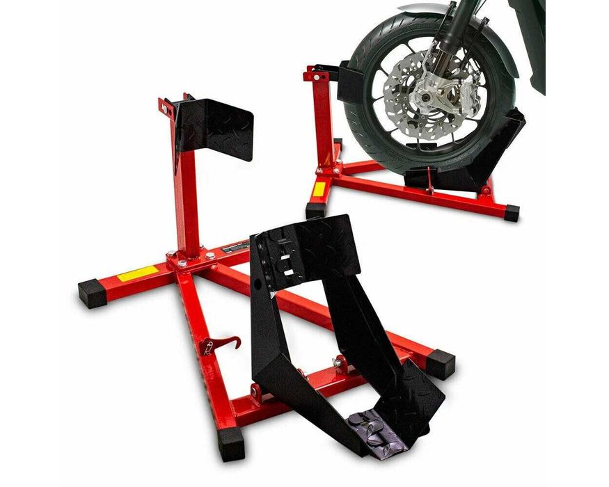 STOJAK postojowy / transportowy do motocykla 17" - 21" STABILNY