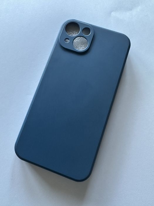 Capa iphone 13 - Silicone Azul Navy