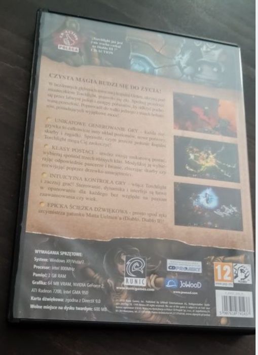 Gry PC zestaw 2 sztuki Loki i Torchlight od