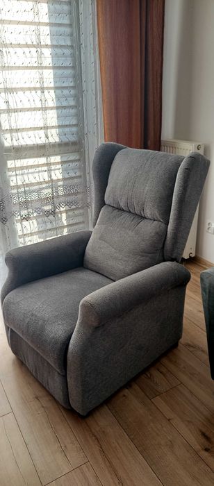 Fotel wypoczynkowy Agustin  popiel