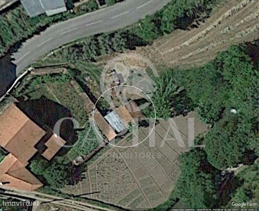 Terreno com Ruína Pisão / Côja