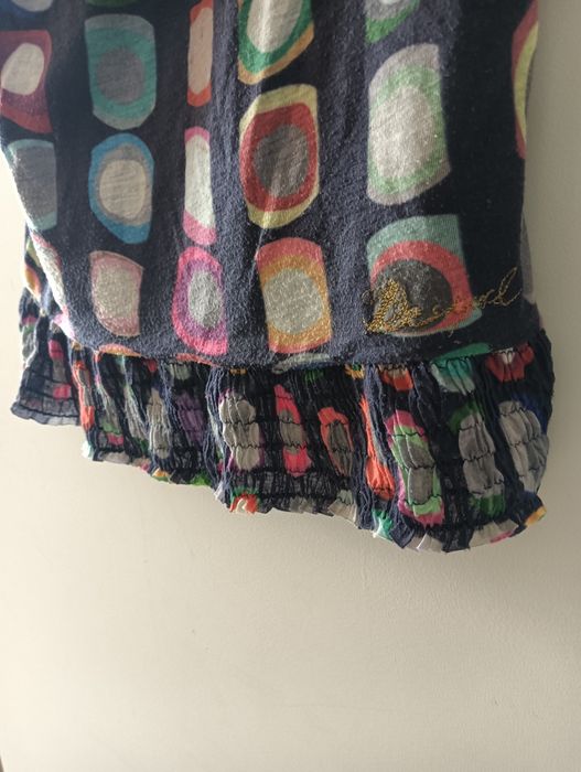 Blusa Alças Desigual	Desigual	Original		Tamanho S		Como Nova!*
