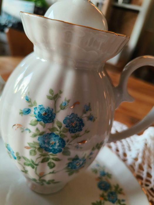 Stary zestaw do kawy dla 2 osób