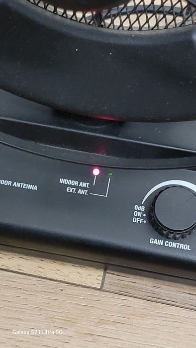 Hama Antena pokojowa DVB-T2 cyfrowa i analogowa do telewizora/radia