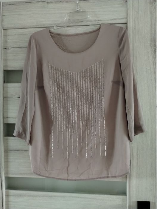 Bluzka z cekinami r. XL/XXL
