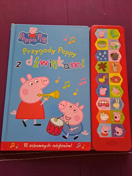 Świnka peppa  przygody peppy z dźwiękami