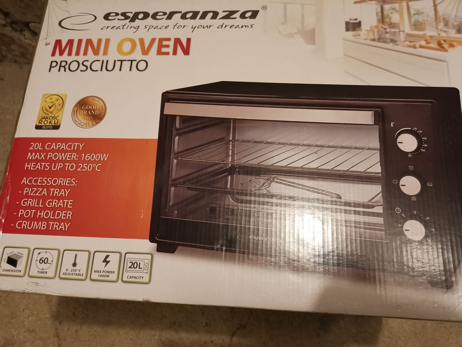 Sprzedam kuchenkę elektryczną o pojemności 20 l. oś