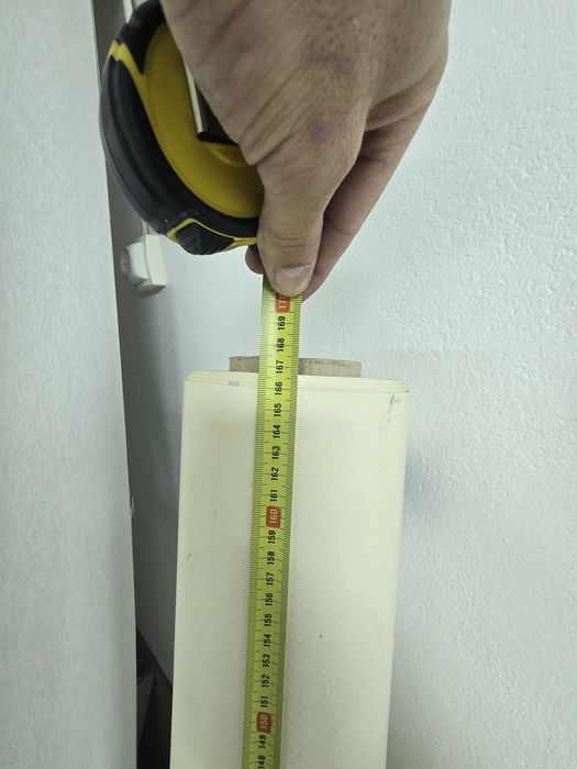 Tela de piscina bege - novo  (um rolo e meio)