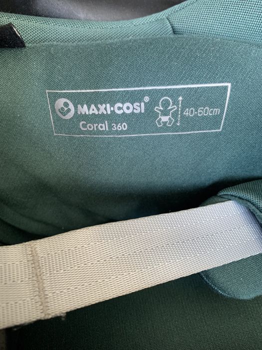 НАЙЛЕГШЕ авктокрісло з нуля Maxi cosi coral 360 автолюлька 0+
