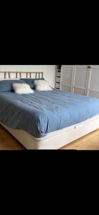 Vendo cama sommier ikea - com avaria na mola