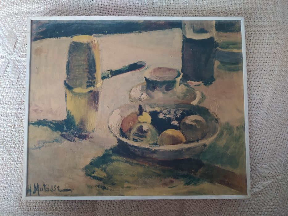Henri Matisse "Owoce z dzbankiem do kawy" - reprodukcja
