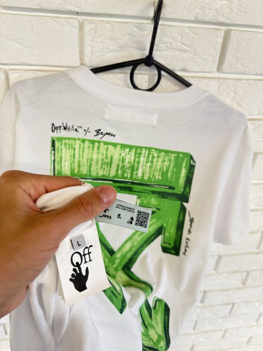 Футболка OFF White big logo 1:1