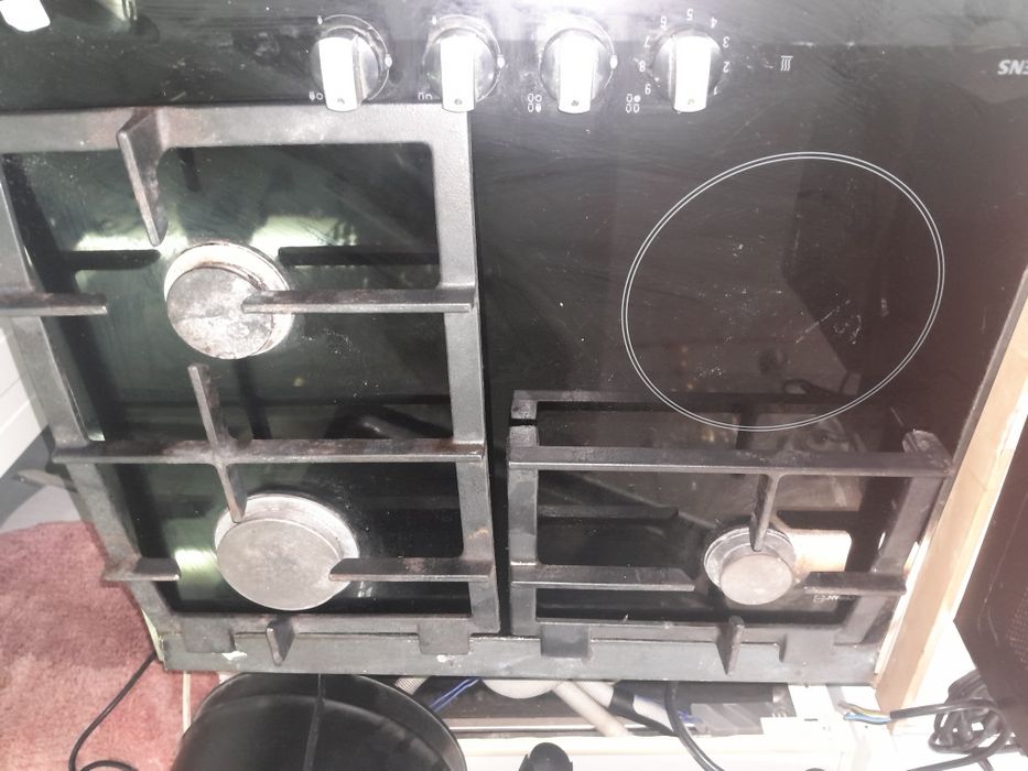 Varias  placas  encastrar inox 80€