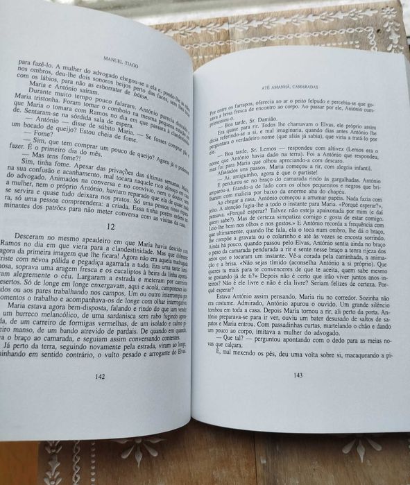 Livro "Até Amanhã, Camaradas - Manuel Tiago"