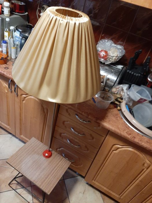 Lampa stojąca podłogowa   PRL