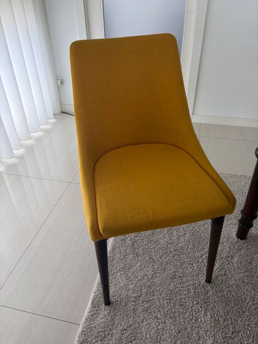 6 Cadeiras de jantar ÁREA Store – Mostarda | Excelente estado