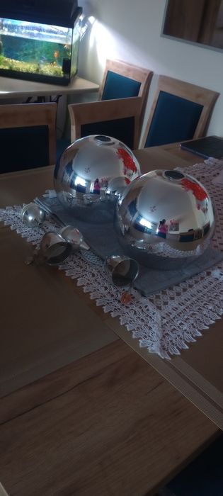 2 lampy , żyrandol