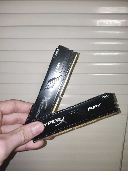 Оперативна пам'ять HyperX Fury DDR4 8GB (Kit 2x4GB) 3200MHz