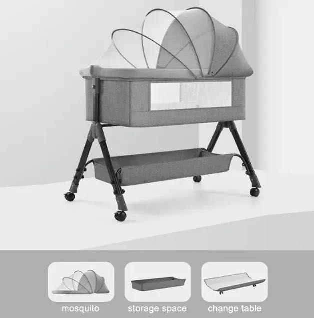 Кроватка дитяча+електрокачалка(три варіанти), нове покоління