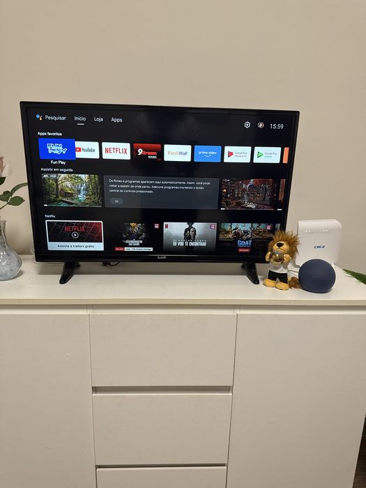Tv 32 monitor kunft + stick xiaomi
