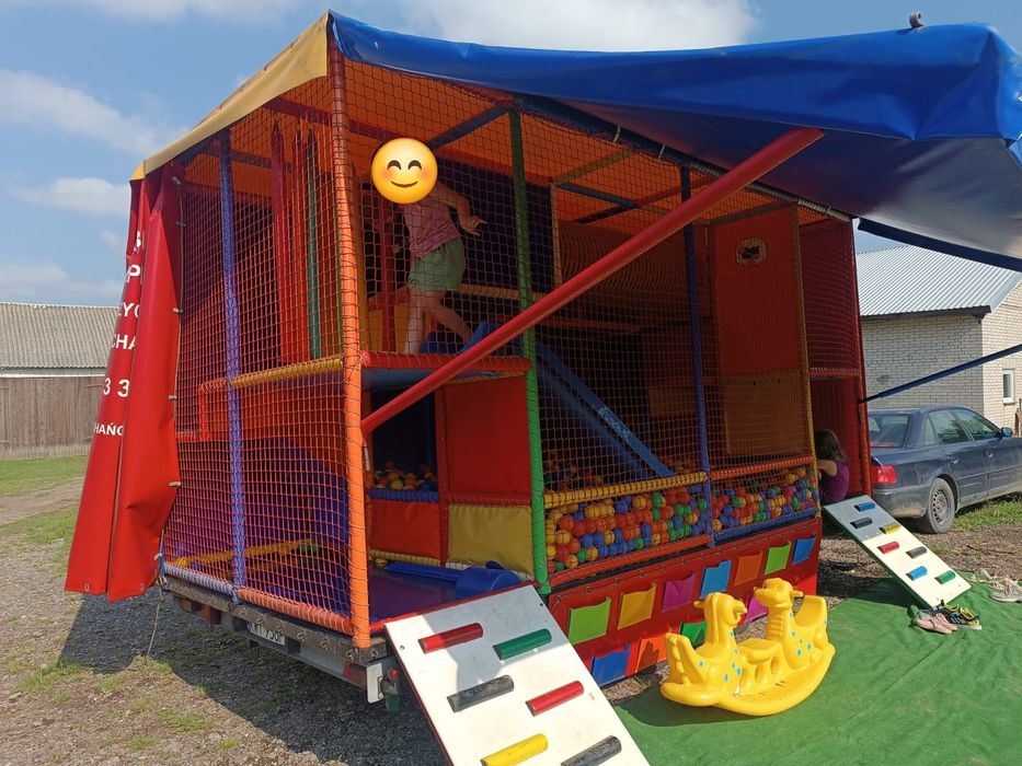 Mobilny plac zabaw Małpi Gaj, Dmuchańce KOMUNIA/ WESELE/ FESTYN