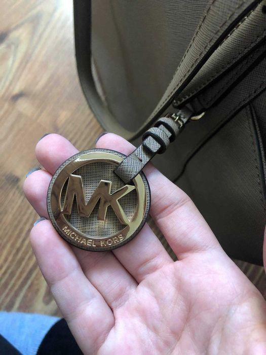 Michael Kors szara torebka shopperka oryginał