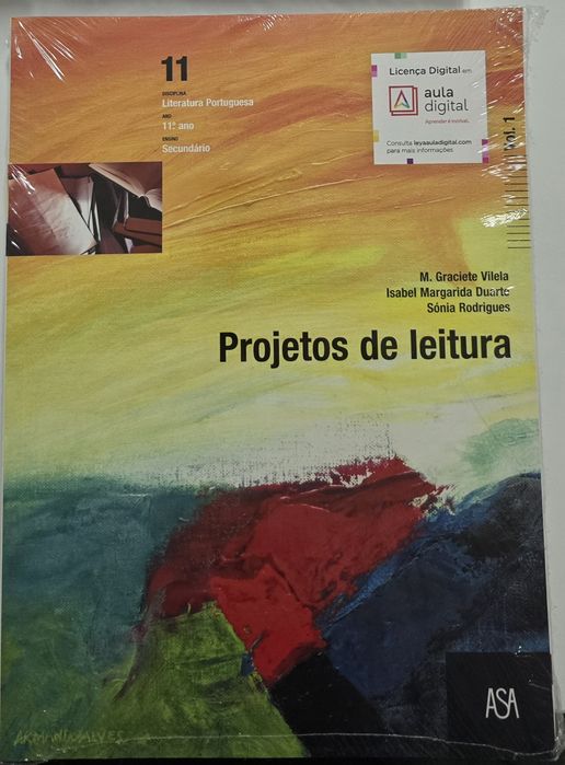 Projetos de Leitura - Literatura Portuguesa - 11⁰Ano - [NOVO e SELADO]