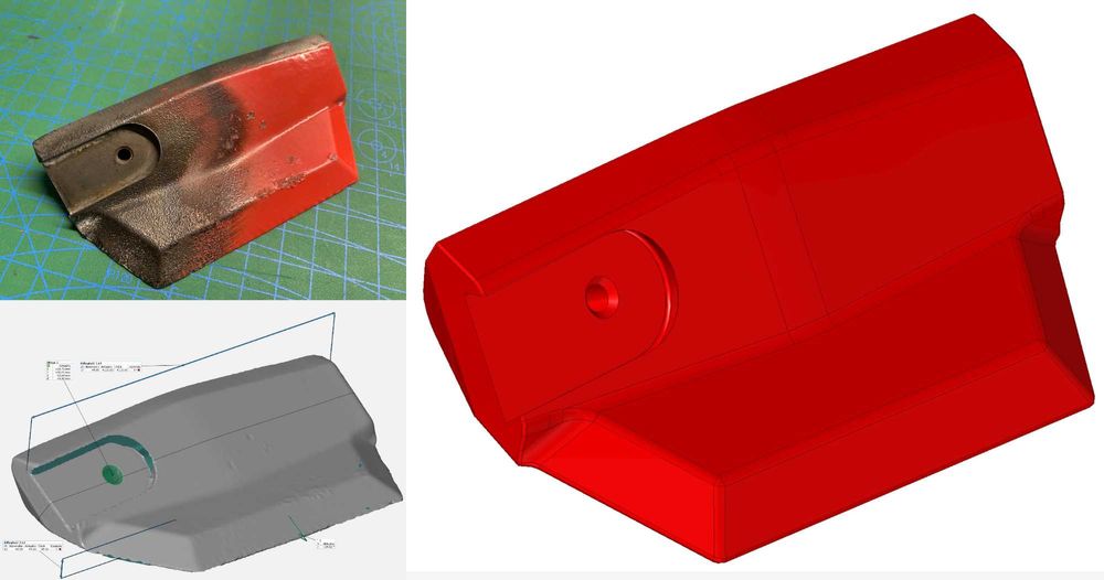 Projektowanie CAD, skanowanie 3d, inżynieria odwrotna, druk 3d
