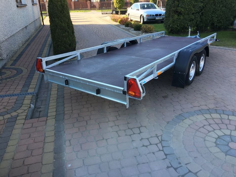 Wena TYP - WE2  Przyczepa Platforma 4,5x1,5m NOWA Producent