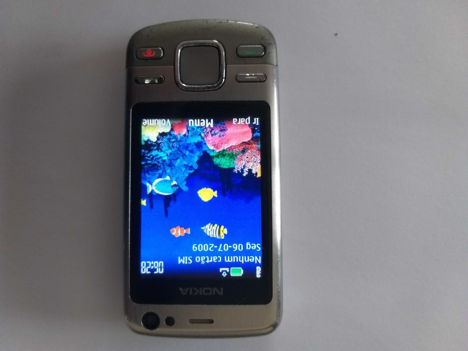 Telemóvel Nokia 6600i slide em bom estado a funcionar e desbloqueado