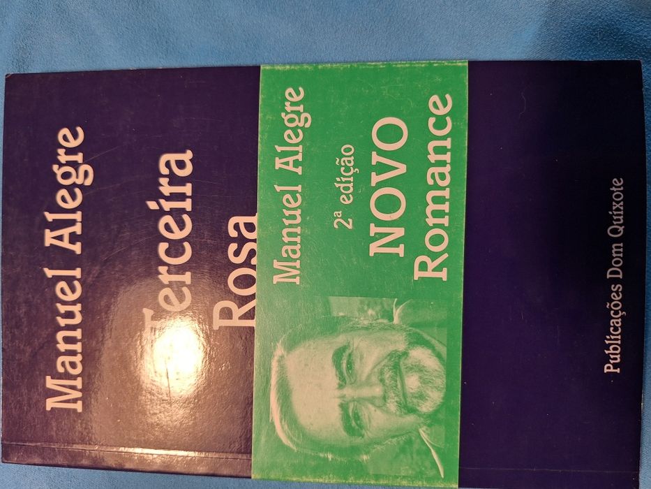Livro a terceira rosa de manuel alegre