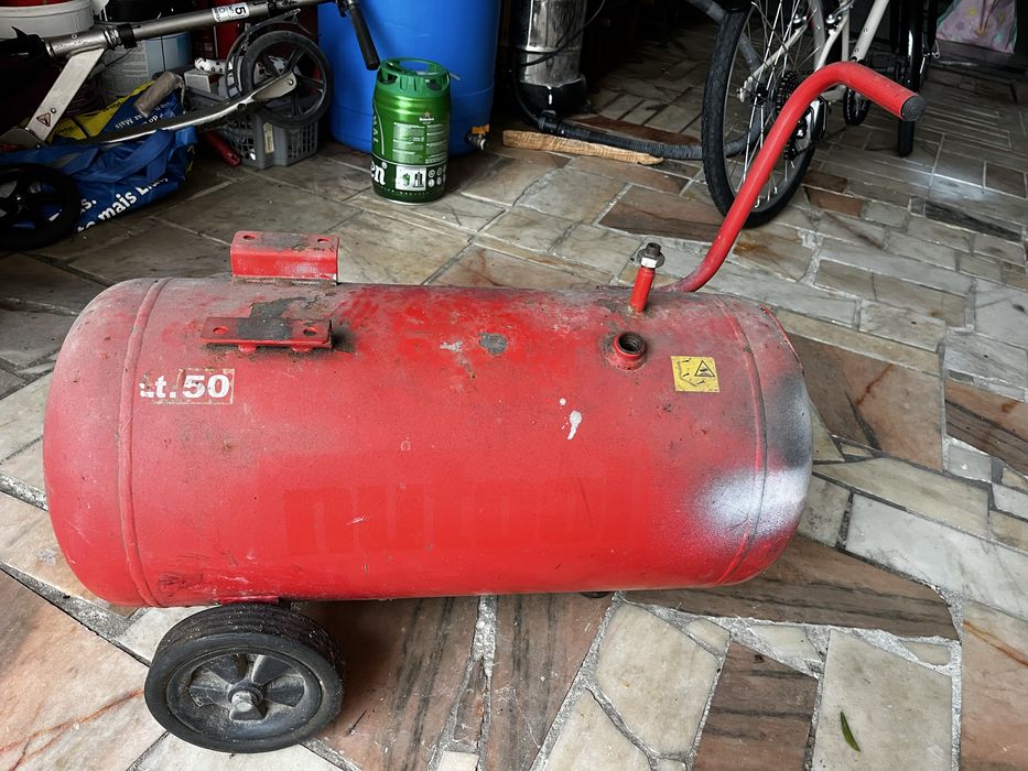 Reservatorio 50L, compressor de ar!!